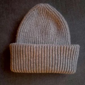 Grey Anthropologie Beanie